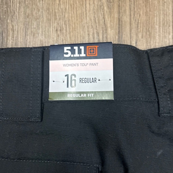 5.11‎ Tactical Women's Black Ripstop TDU Pants 64359 Size 16 Hiking Outdoor - Picture 11 of 16